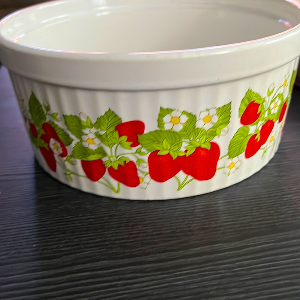Vintage Action Microwave Collection Stoneware 8" Microwave/Oven Serving Bowl